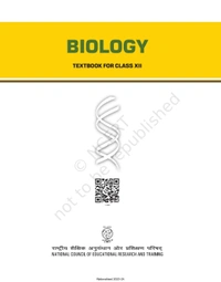 12th Class Rbse/Ncert Biology Subject book (12083)