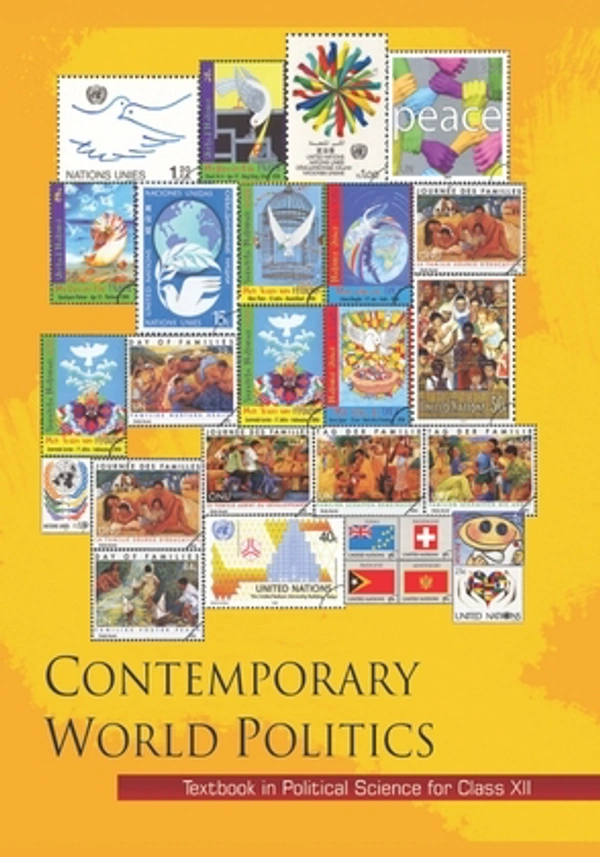 12th Class Rbse/Ncert Politics Subject book Contemporary World Politics (12097)