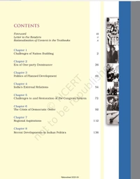12th Class Rbse/Ncert Politics Subject book Politics In India Since Independence (12119)