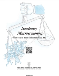 12th Class Rbse/Ncert Economics Subject book Introductory Macroexonomics (12108)