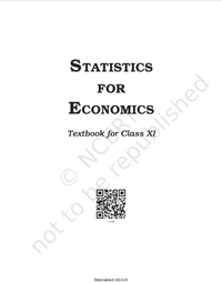 12th Class Rbse/Ncert Economics Subject book Samkalin Statics For Economics (11098)