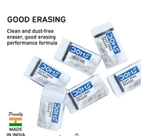 Doms Dustless Eraser Set Of 20 Medium Size Erasers
