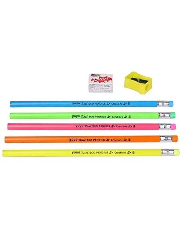 Creation Rubber Tip Pencil Jar 100pc