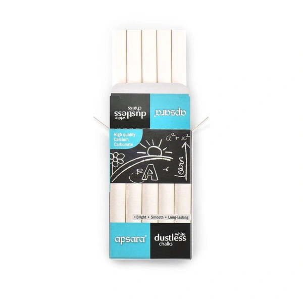 Apsara Dustless Chalk Box Of 100pcs