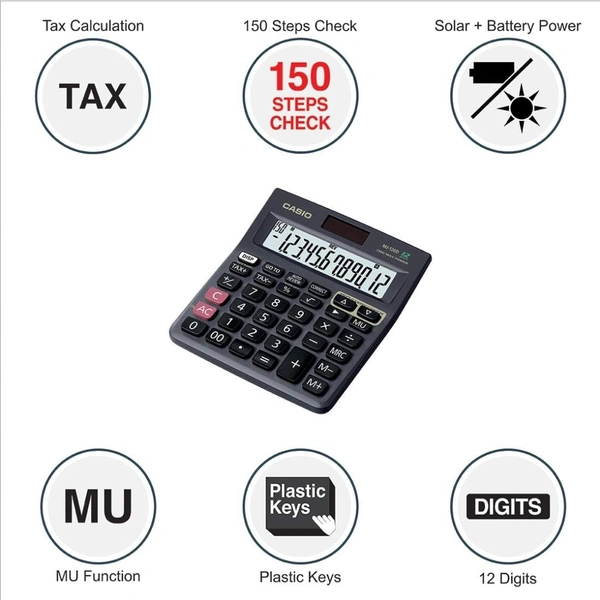 Casio Mj 120D Calculator