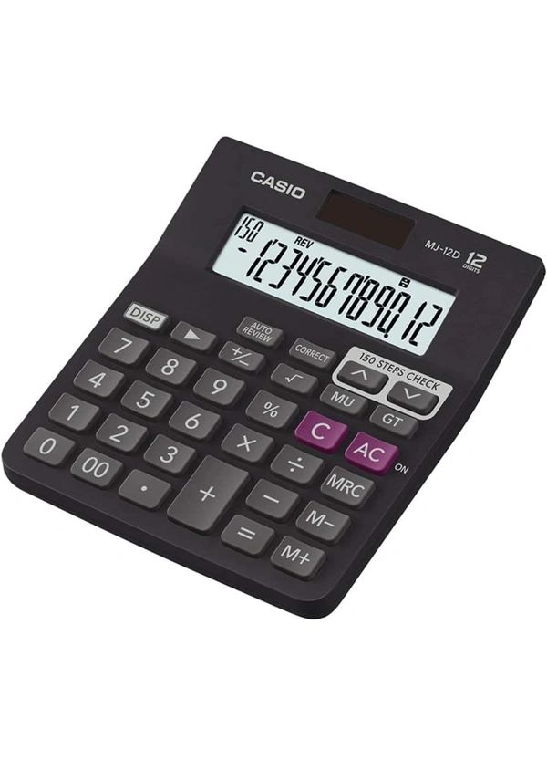 Casio MJ-12D 150 Steps Check and Correct Desktop Calculator