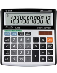 Bambalio BL-555 12 Digits Electronic Calculator with Big Digits Display 
