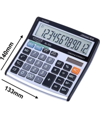 Bambalio BL-555 12 Digits Electronic Calculator with Big Digits Display 