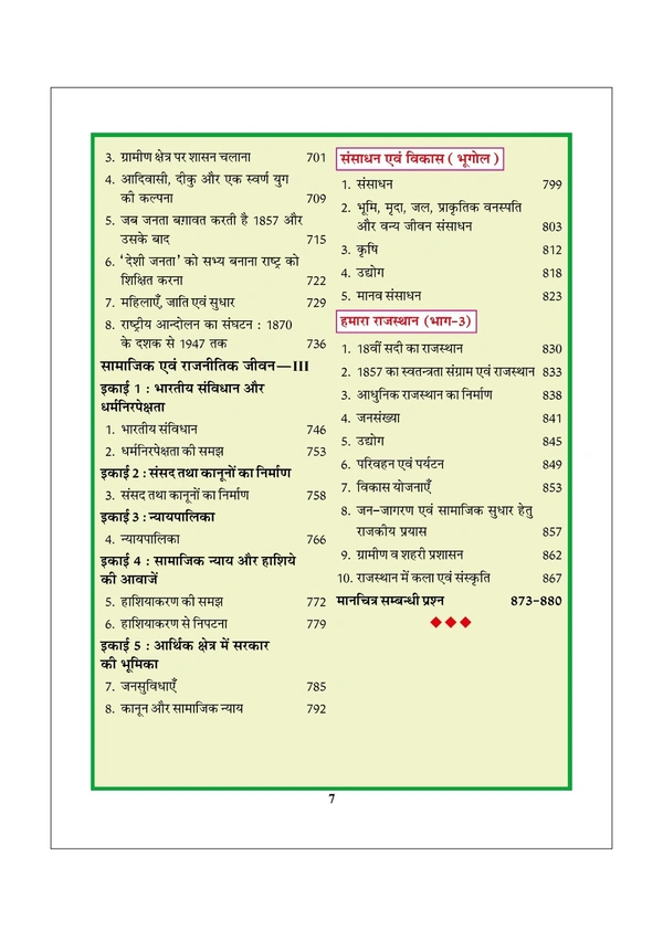 Sanjeev Passbook Class 8th Hindi Medium