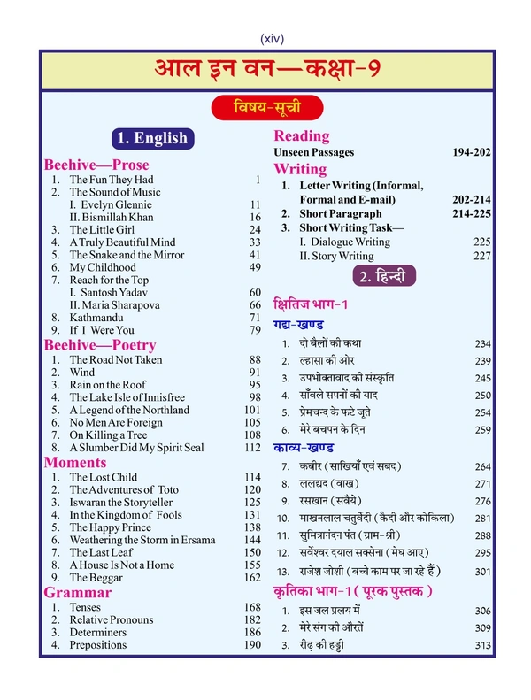 Sanjeev Passbook Class 9th Hindi Medium