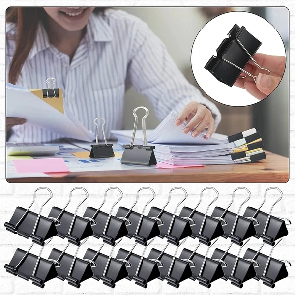 Binder Clip Paper Clip  - 15mm