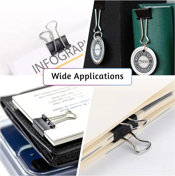Binder Clip Paper Clip  - 25mm