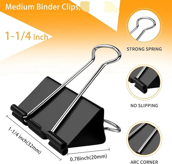 Binder Clip Paper Clip  - 32mm