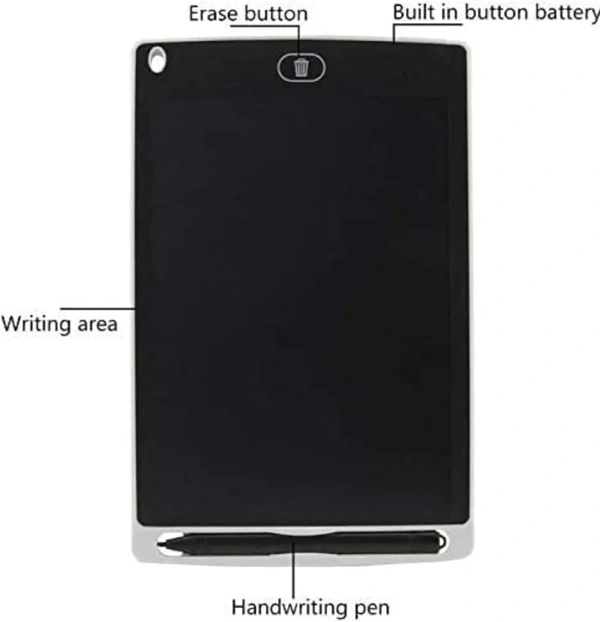 Digital Slate,LCD Writing Tablet Screenwriting Toys Smart Digital E-Note Pad 8.5 Inch Light Weight Magic Slate for Drawing Playing Noting by Kids and Adults Best Birthday Gift Girls Boys, (Multicolor)