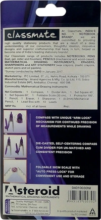 Classmate Astroid Mathematical Geometry Box 