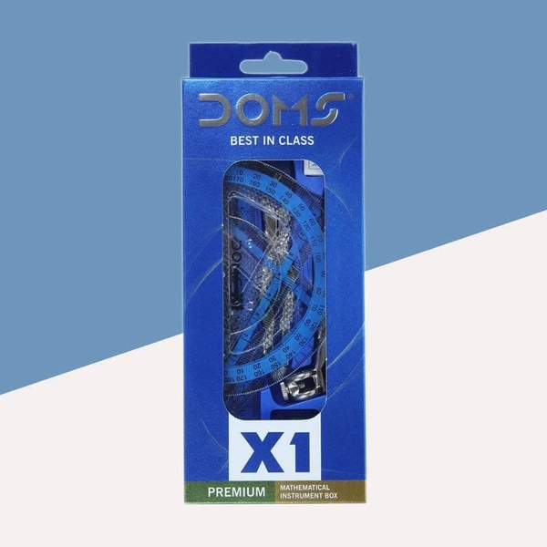 Doms X1 Premium Geometry Box: Precision and Perfection in Every Mark ( Pack Of 1 )