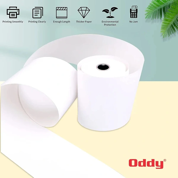 Oddy POS Roll 5715 | Thermal Roll For Dairy Or Ticketing 12pcs Set