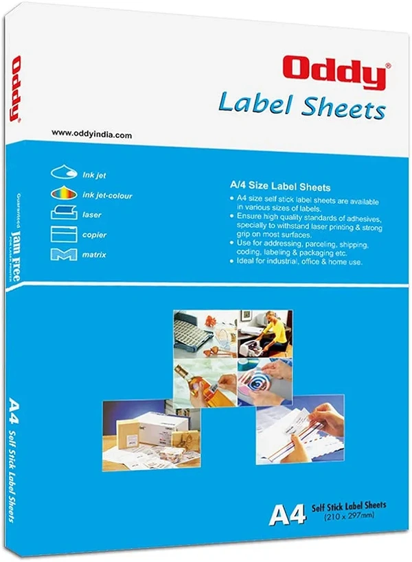 Oddy Sticker Sheet Of 24 Stickers Each Sheet