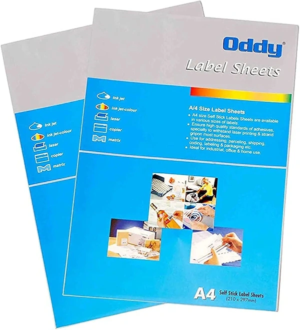 Oddy Sticker Sheet Of 24 Stickers Each Sheet