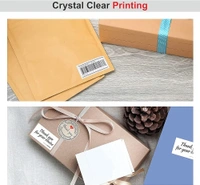 Oddy A4 Paper Label Stickers for Laser & Inkjet Printers | 1Sticker  | 1 Label Per Sheet - Pack of 100 Sheets | for Shipping, Address, Folders