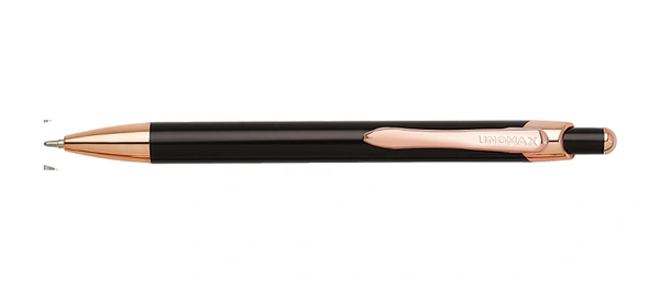Unomax Excella Ball Pen | Fancy Pen| Gift Pen| Gift For Men - Ebony Black