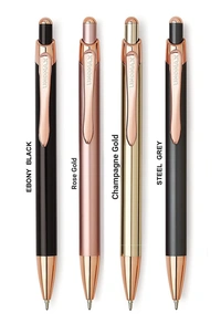 Unomax Excella Ball Pen | Fancy Pen| Gift Pen| Gift For Men - Ebony Black