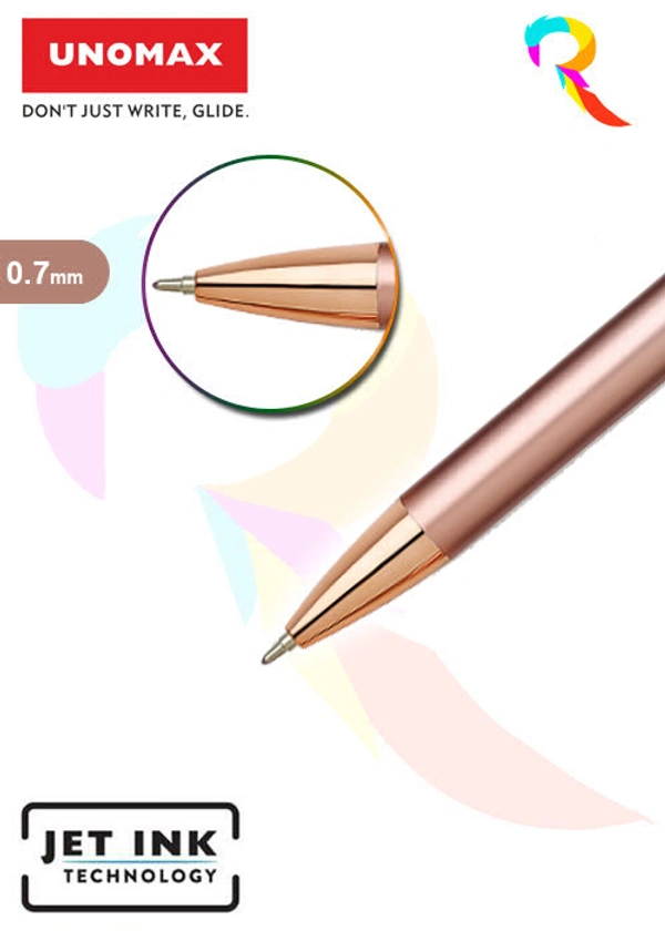 Unomax Excella Ball Pen | Fancy Pen| Gift Pen| Gift For Men - Ebony Black