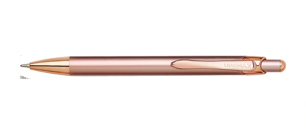 Unomax Excella Ball Pen | Fancy Pen| Gift Pen| Gift For Men - Rose Gold