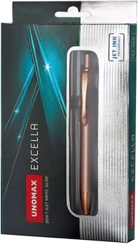 Unomax Excella Ball Pen | Fancy Pen| Gift Pen| Gift For Men - Champagne Gold