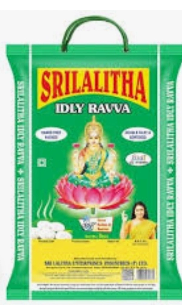 LALITA IDLY RAVVA.. లలిత ఇడ్లీ రవ్వ - 5 కేజీ