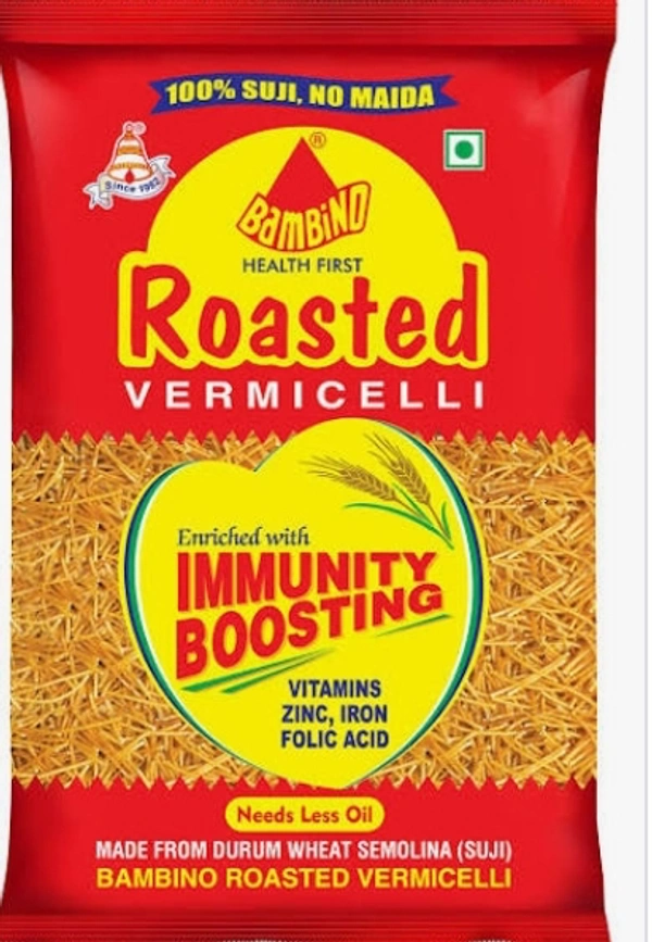 బాంబినో రోస్టెడ్ సేమియా800g..BAMBINO ROASTED SEMIYA 800g