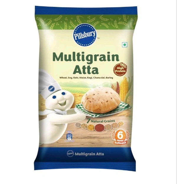 PILLSBURRY Multi Grain ATTA (పీల్స్ బరి ఆటా)| Wheat | Godhuma - 5kg Multi Grain