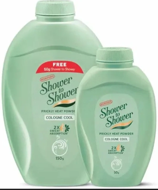 SHOWER TO SHOWER 150g+50 g..Rs. 25/- discount 