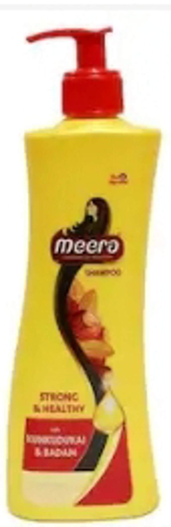 MEERA SHAMPOO 340 ml..Rs. 145/- Discount..Strong & Healthy