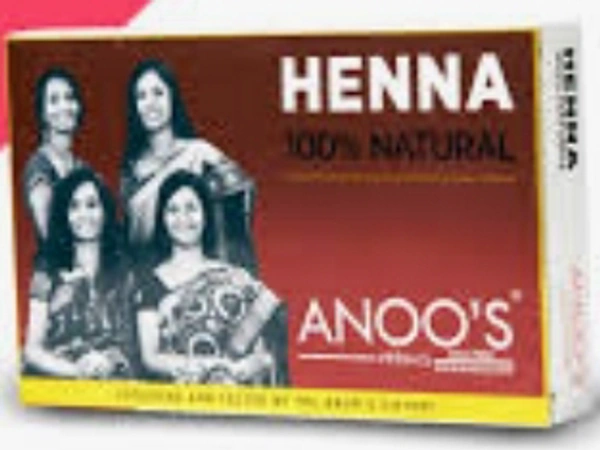 ANOO'S HENNA 100 g..Rs.10/- discount