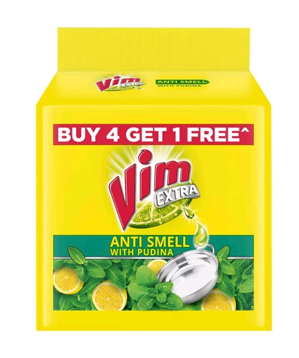 VIM Dishwash Bar (190g X 5)