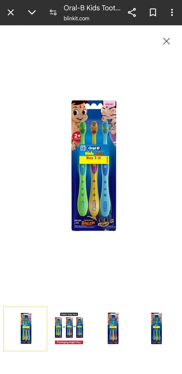 Oral-B Kids Toothbrush