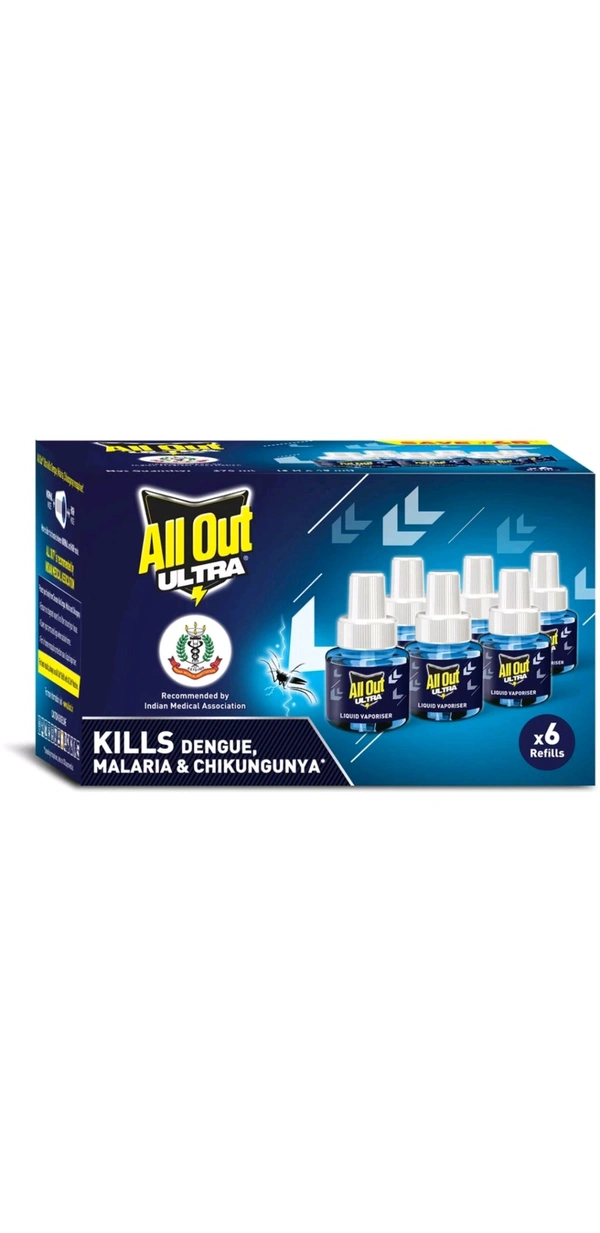 All Out Ultra 6 X 45 Mosquito Vapouriser Refill