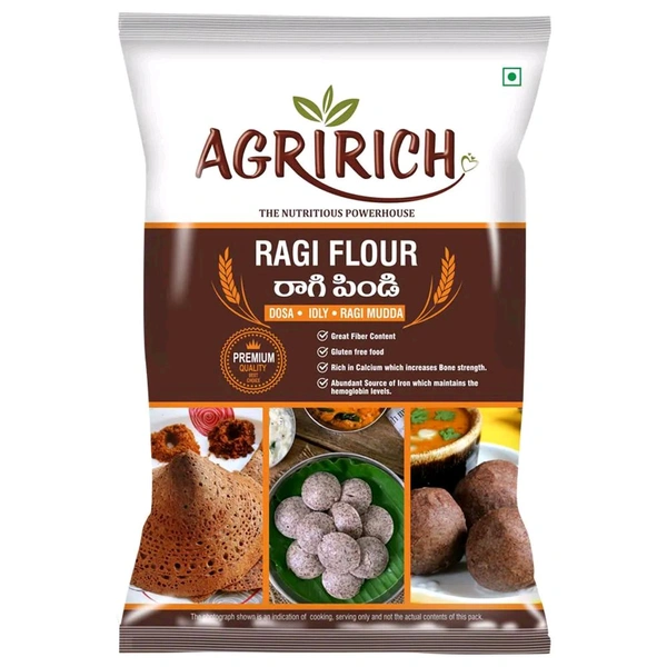 Ragi Flour (రాగి పిండి) Raagi Pindi -500g