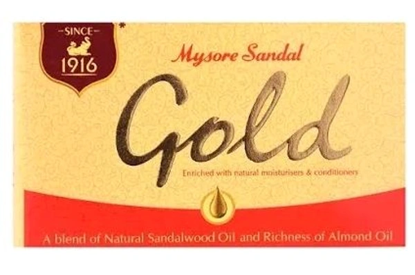MYSORE SANDAL Gold  125 g SOAP