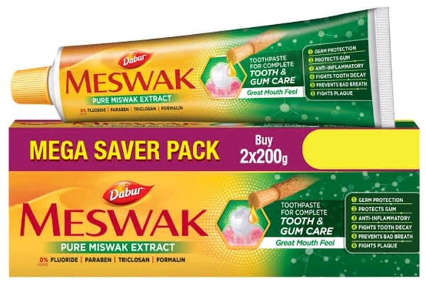 MESWAK Tooth Paste 400g (200g+200g)