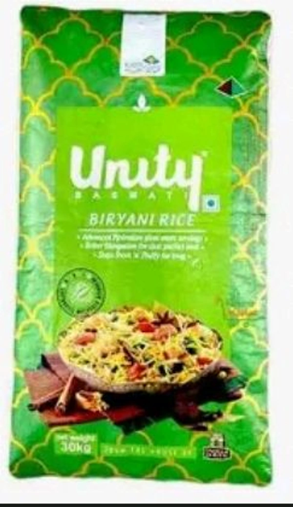 UNITY BASMATI RICE - 30kg