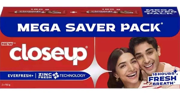 Closeup Paste (2 X 200 g)..40% Discount 
