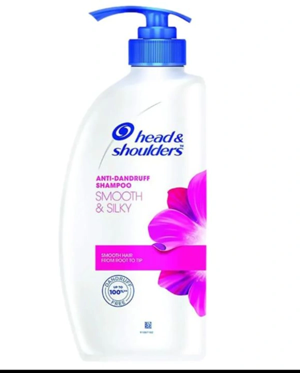 Head & Shoulders Smooth & Silky (650ml) | Anti-Dandruff Shampoo- 650ml