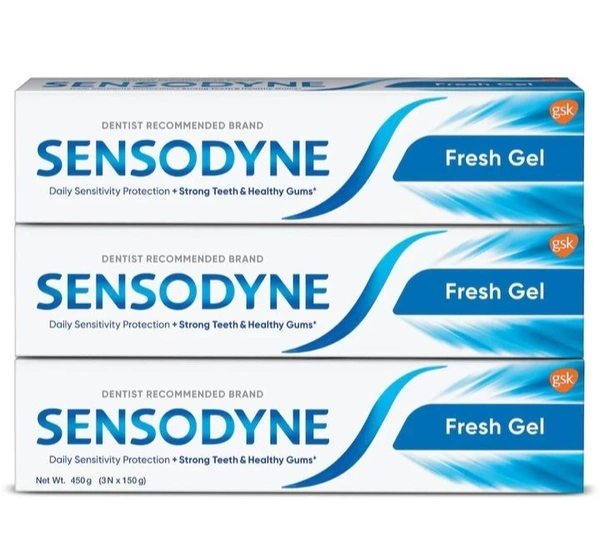 Sensodyne Fresh Gel 450g ( 3x150g ) | Triple Pack