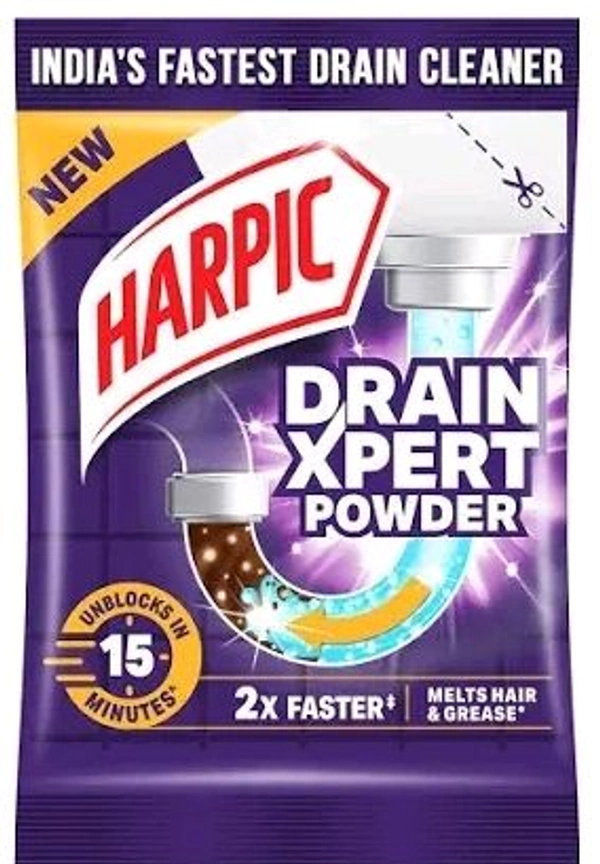 Harpic Drain Xpert Powder (45g)