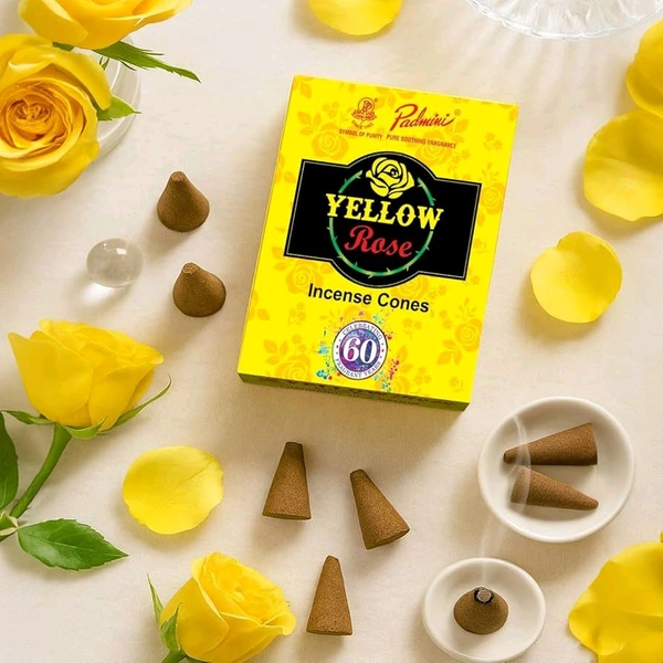 Yellow Rose Dhoop Sticks