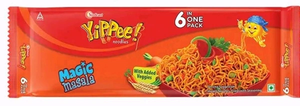 Yippee Noodles ..408 g.6 in One Pack..10% discount 