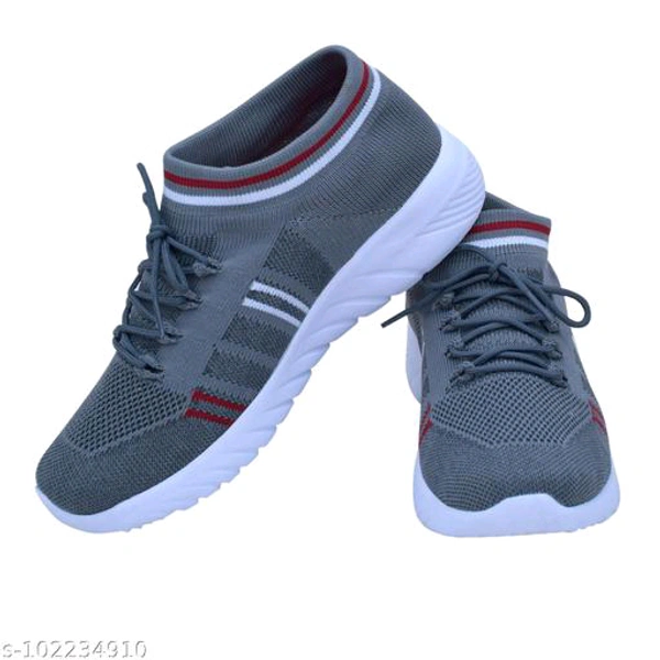 Modern Attractive Men Sports Shoes 👟 - Gray, 10