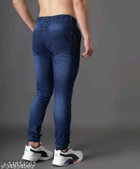 ZAYSH Stylish Men's Jeans 👖 - Navy Blue, 28